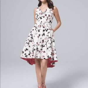 Fit-and-Flare Dress Semi Hi-Lo Like New